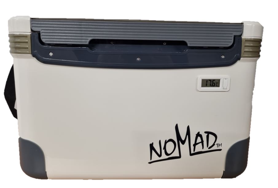 Glacière médicale Nomad 28L avec briques de glace rigide