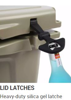 Glacière Nomad blanche à roulettes 110 L – Image 2