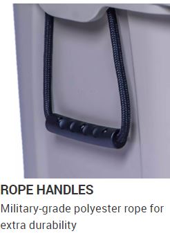 Glacière Nomad blanche à roulettes 110 L – Image 5