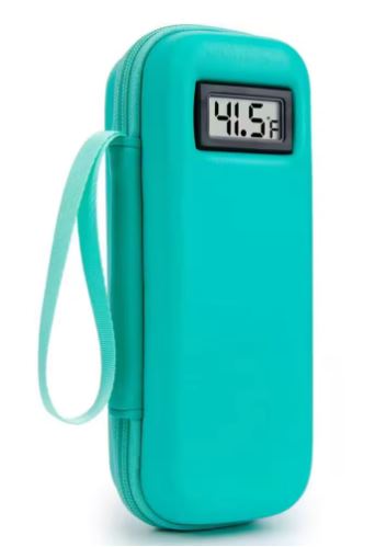Pochette à insuline étanche avec thermomètre